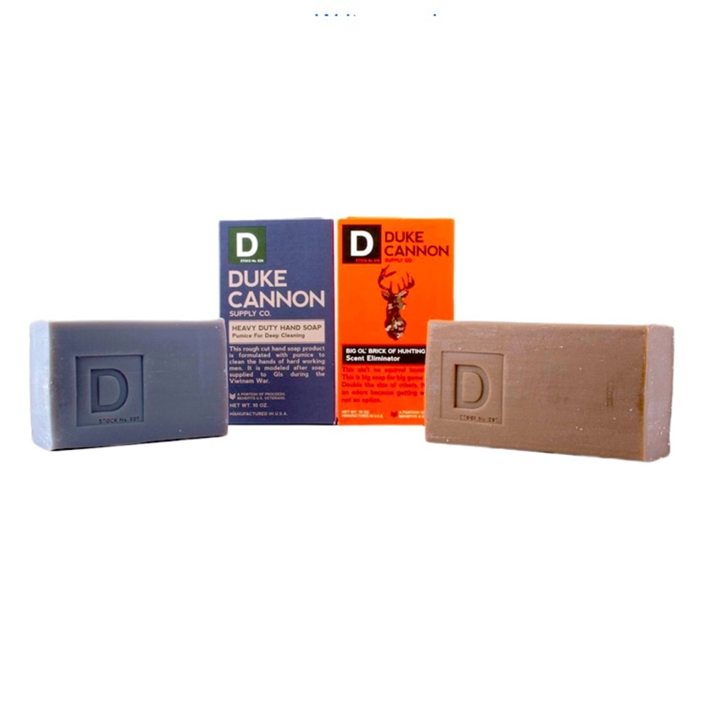 NEW Set of 2 Duke Cannon Hunting and Fishing Soap Kit 20 oz.